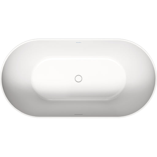 Duravit 700524000000090 No.1 Oval Freestanding Bathtub Acrylic