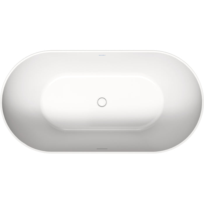 Duravit 700524000000090 No.1 Oval Freestanding Bathtub Acrylic