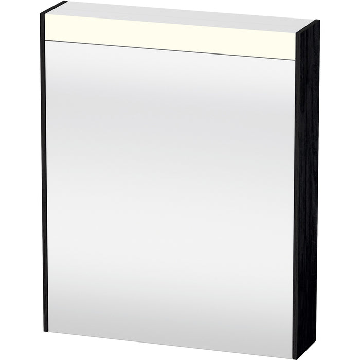 Duravit BR7101L16166000 Brioso Mirror Cabinet with Lighting Oak Black