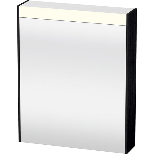 Duravit BR7101R16166000 Brioso Mirror Cabinet with Lighting Oak Black