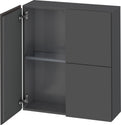 Duravit LC116704949 L-Cube Wall Mount Linen Cabinet