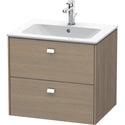 Duravit BR410101035 Brioso Wall-Mount Vanity Unit Oak Terra