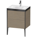 Duravit XV4709OB235P XViu C-Bonded Floorstanding Vanity Kit Oak Terra