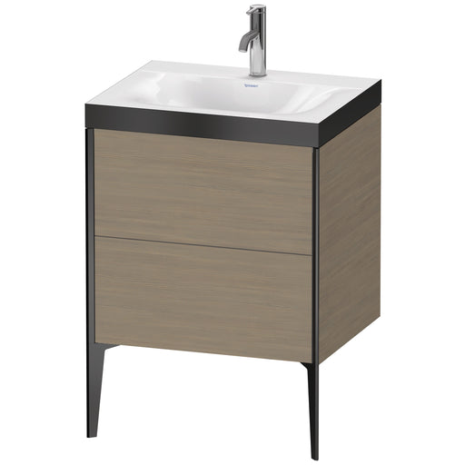 Duravit XV4709OB235P XViu C-Bonded Floorstanding Vanity Kit Oak Terra