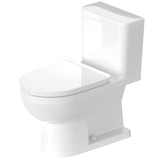 Duravit D4060020 No.1 1.28 GPF Rimless Elongated One Piece Toilet