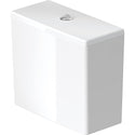 Duravit 0938100092 ME by Starck Dual Flush Toilet Tank with Top Push Button Flush