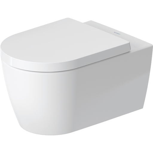 Duravit 2579099092 ME by Starck Wall-Mounted Toilet HygieneFlush White Satin Matte
