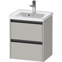 Duravit K25280007070000 Ketho.2 Wall Mount Vanity Cabinet