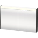 Duravit BR7104049496000 Brioso Mirror Cabinet with Lighting Graphite