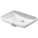 Duravit 0395550017 No.1 23" Undermount Bathroom Sink with Overflow