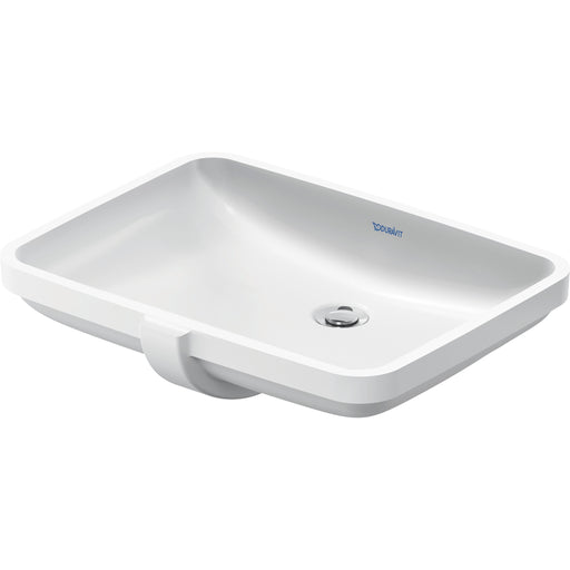 Duravit 0395550017 No.1 23" Undermount Bathroom Sink with Overflow