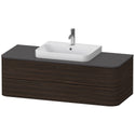 Duravit HP497206969 Happy D.2 Plus Wall-Mount Vanity Unit Walnut Brushed