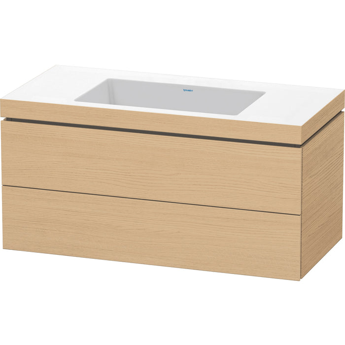 Duravit LC6928N3030 L-Cube Wall Mount C-Bonded Vanity