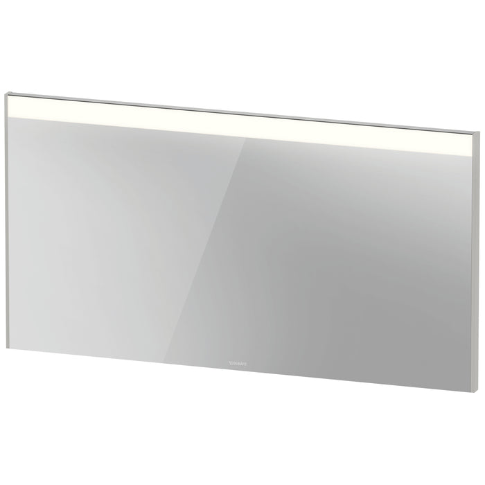 Duravit BR7025007076000 Brioso Mirror with Lighting Concrete Gray
