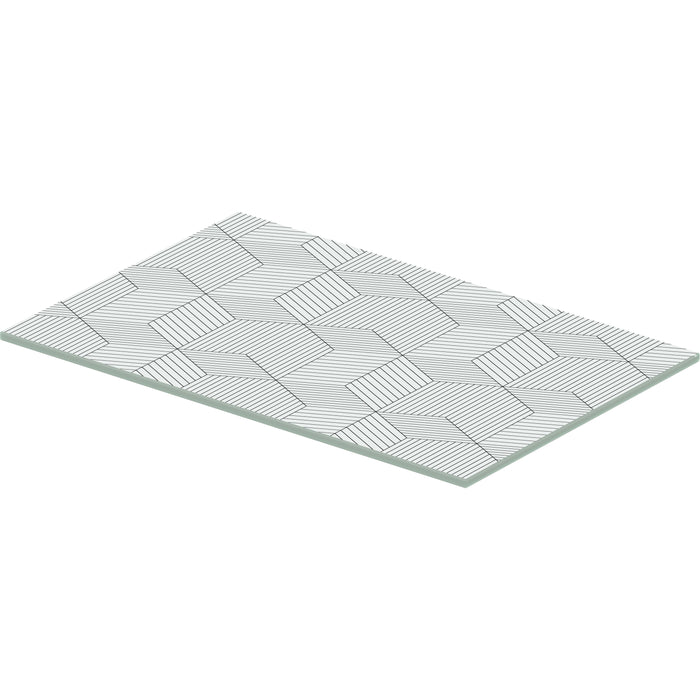 Duravit 0099688200 DuraSquare 22 1/2" x 3/8" Shelf Insert Cubic Line