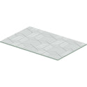Duravit 0099698200 DuraSquare 18 1/2" x 3/8" Shelf Insert Cubic Line