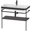 Duravit HP4738O8080 Happy D.2 Plus C-Bonded Vanity Kit Graphite