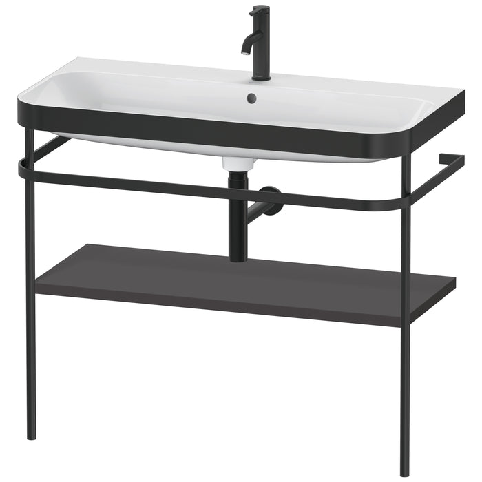 Duravit HP4738O8080 Happy D.2 Plus C-Bonded Vanity Kit Graphite