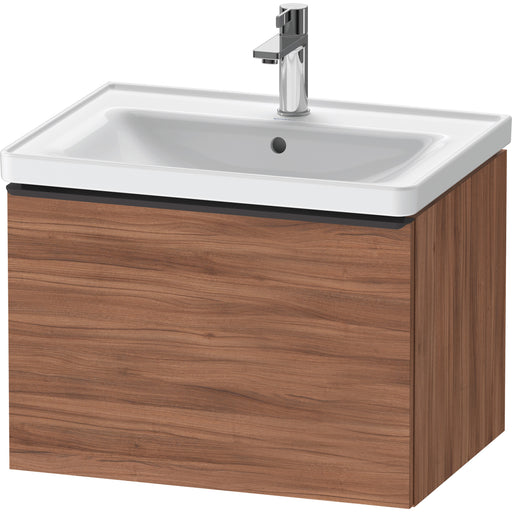Duravit DE42540BD790000 D-Neo Wall-Mount Vanity Unit Natural Walnut