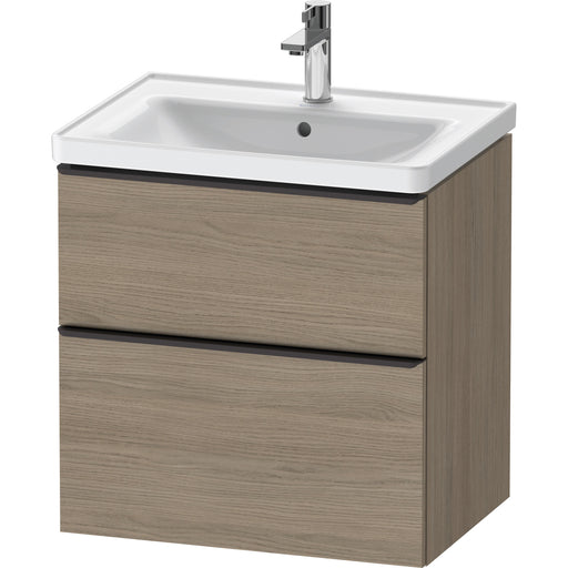 Duravit DE43540BD350000 D-Neo Wall-Mount Vanity Unit Oak Terra