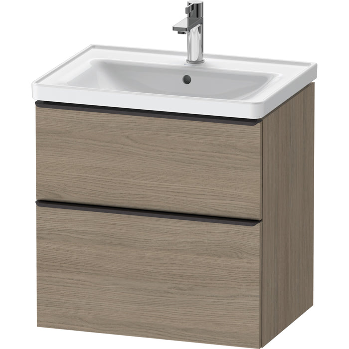 Duravit DE43540BD350000 D-Neo Wall-Mount Vanity Unit Oak Terra