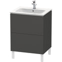 Duravit LC662504949 L-Cube Wall Mount Vanity Cabinet