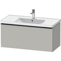 Duravit DE42560BD070000 D-Neo Wall-Mount Vanity Unit Concrete Gray