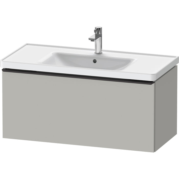 Duravit DE42560BD070000 D-Neo Wall-Mount Vanity Unit Concrete Gray