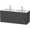 Duravit BR410504949 Brioso Wall-Mount Vanity Unit Graphite