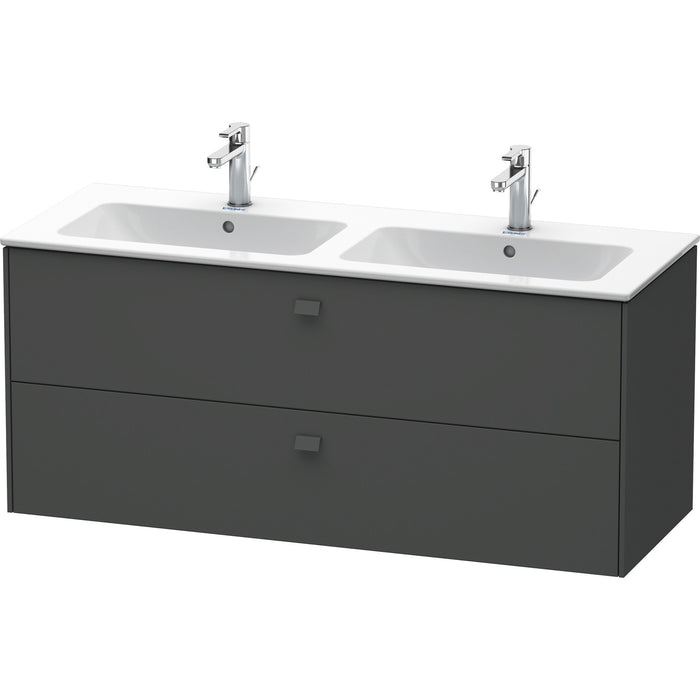 Duravit BR410504949 Brioso Wall-Mount Vanity Unit Graphite