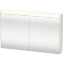 Duravit BR7104022226000 Brioso Mirror Cabinet with Lighting White