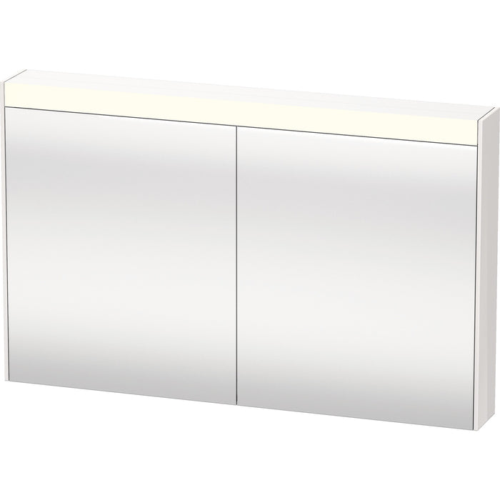 Duravit BR7104022226000 Brioso Mirror Cabinet with Lighting White