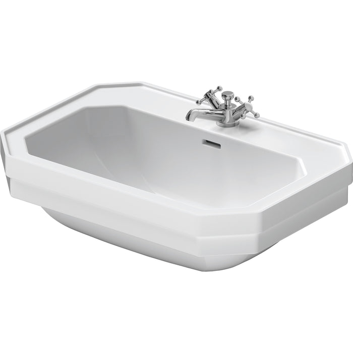 Duravit 0438700000 1930 Series Octagonal Wall Mounted Bathroom Sink