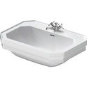 Duravit 0438700030 1930 Series Wall-Mount Bathroom Sink White