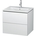 Duravit LC624001818 L-Cube Wall Mount Vanity Cabinet