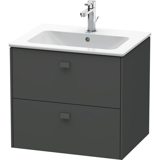 Duravit BR410104949 Brioso Wall-Mount Vanity Unit Graphite