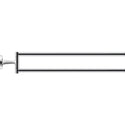 Duravit 0099411000 Starck T 18 1/4" Double Towel Bar
