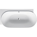 Duravit 700431000000090 Luv Corner Left Bathtub White