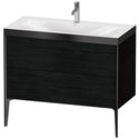 Duravit XV4711OB216P XViu C-Bonded Floorstanding Vanity Kit Oak Black