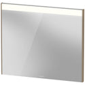 Duravit BR7022035356000 Brioso Mirror with Lighting Concrete Gray