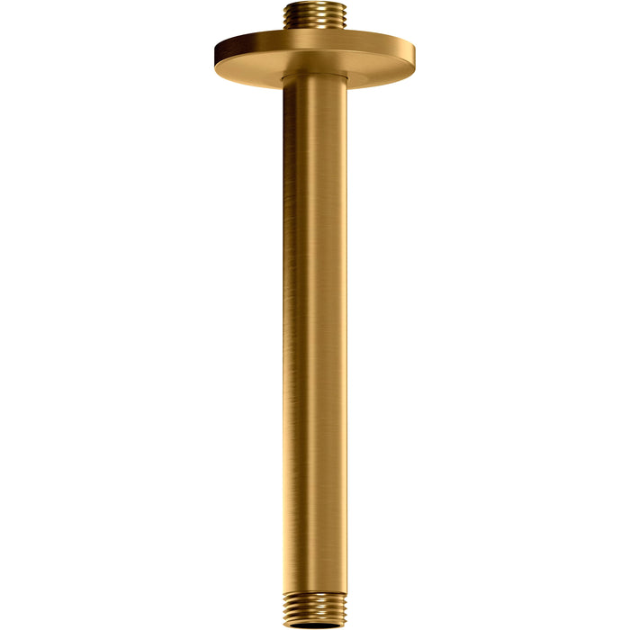 Duravit UV0670026U37 DuraShower Ceiling Mount Shower Arm Brushed Gold