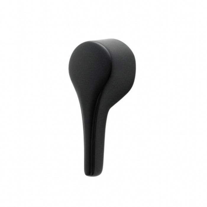 The TOTO THU485#MBL is a replacement trip lever handle assembly in Matte Black for select TOTO toilet tanks.