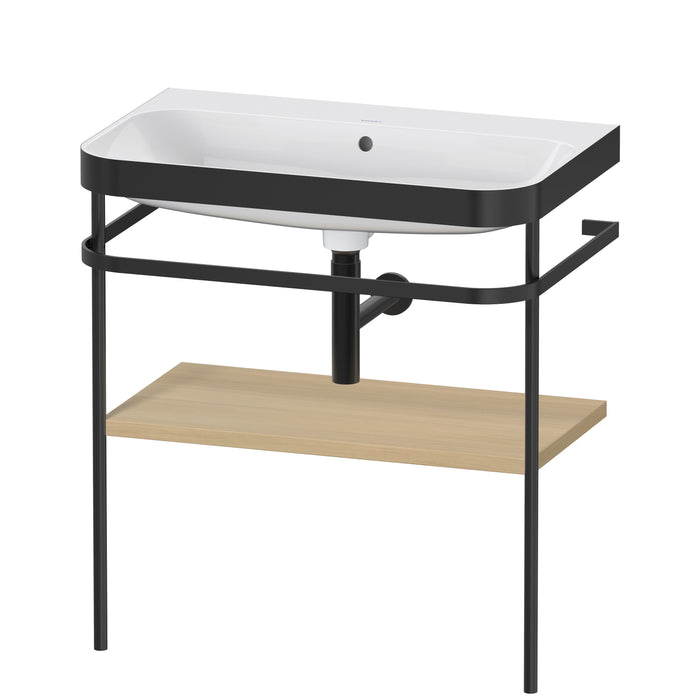 Duravit HP4737N7171 Happy D.2 Plus C-Bonded Vanity Kit Mediterranean Oak