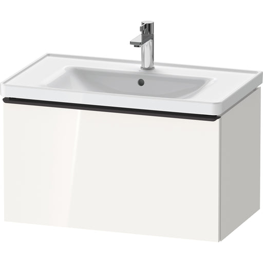 Duravit DE42550BD220000 D-Neo Wall-Mount Vanity Unit White High Gloss