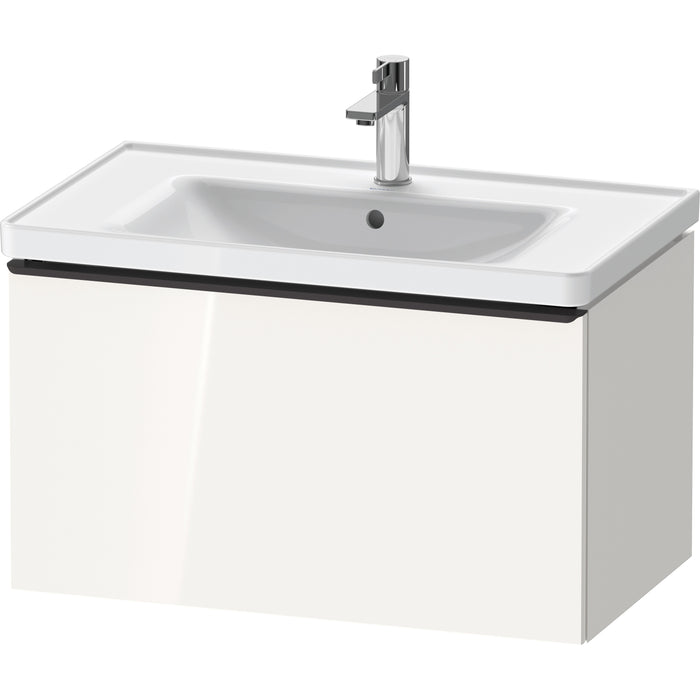 Duravit DE42550BD220000 D-Neo Wall-Mount Vanity Unit White High Gloss