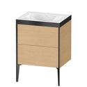 Duravit XV4709NB230P XViu C-Bonded Floorstanding Vanity Kit Natural Oak