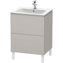 Duravit LC662500707 L-Cube Wall Mount Vanity Cabinet