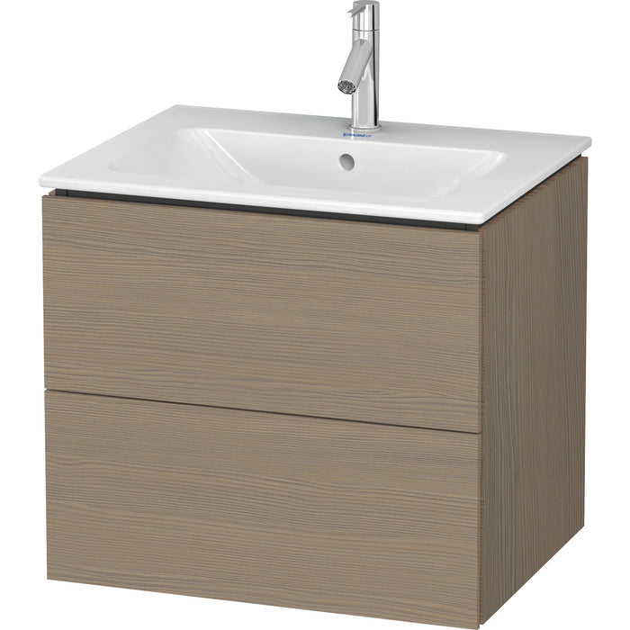 Duravit LC624003535 L-Cube Wall-Mount Vanity Unit Oak Terra