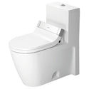 Duravit D1654900 Starck 2 One-Piece Toilet Kit White with Seat