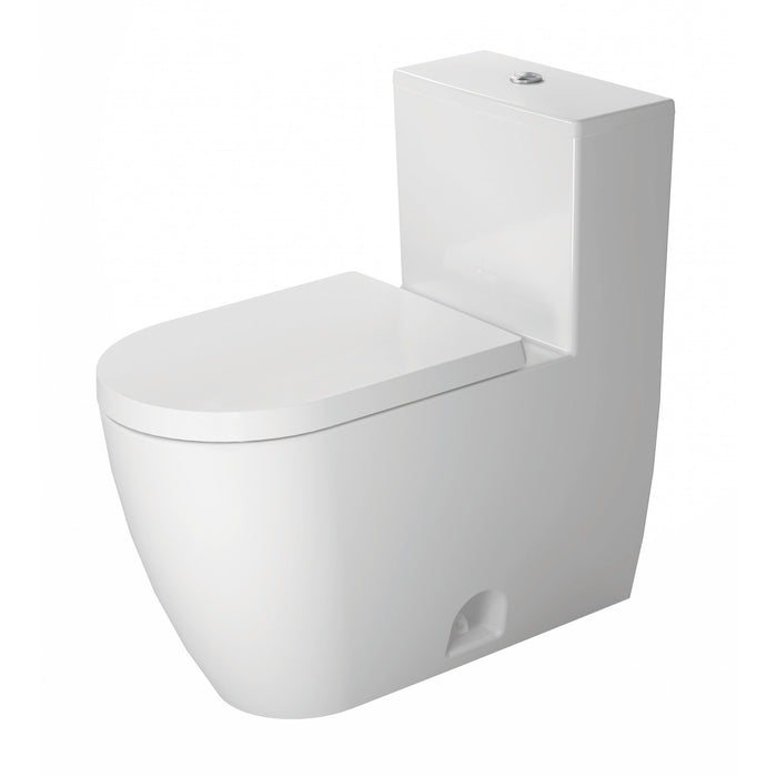 Duravit D4205020 ME by Starck Dual Flush Elongated One Piece Toilet